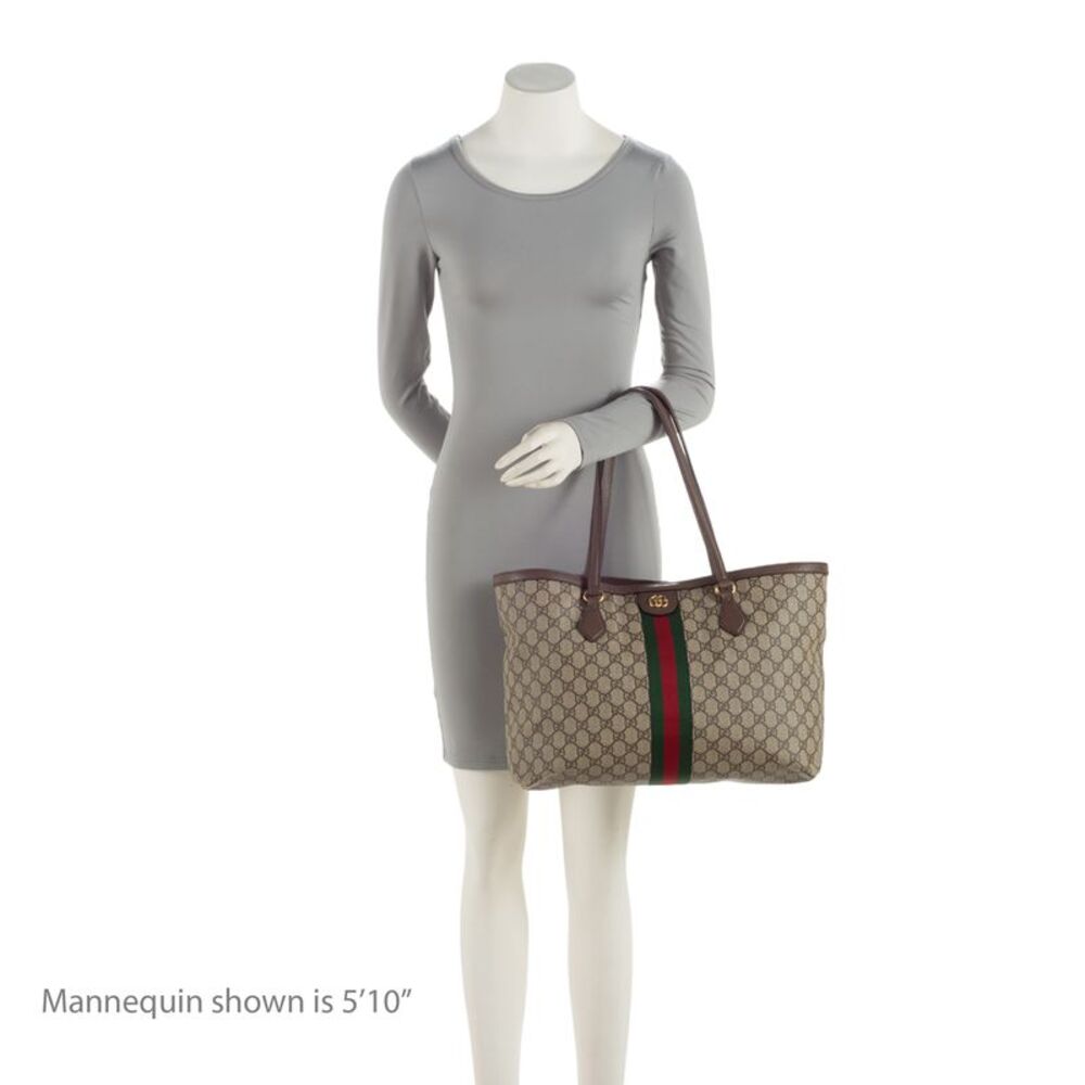 Gucci GG Supreme Ophidia Large Shopping Tote - Picture 5 of 16